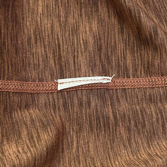 PRANA Women Vertex Dress Size M Heathered Orange Bodycon Sleeveless Casual 1-22 - Picture 6 of 10